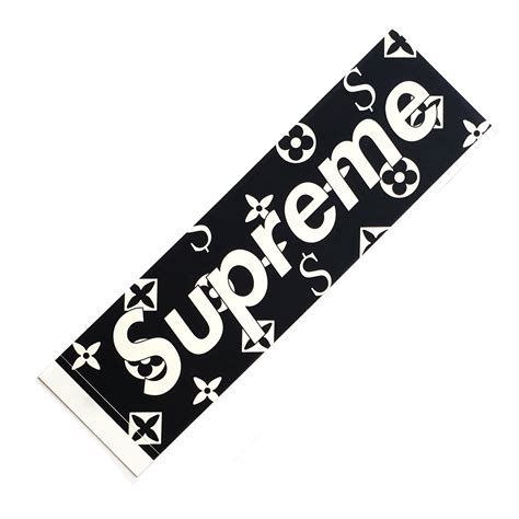 supreme and gucci and louis vuitton stickers|louis vuitton supreme logo.